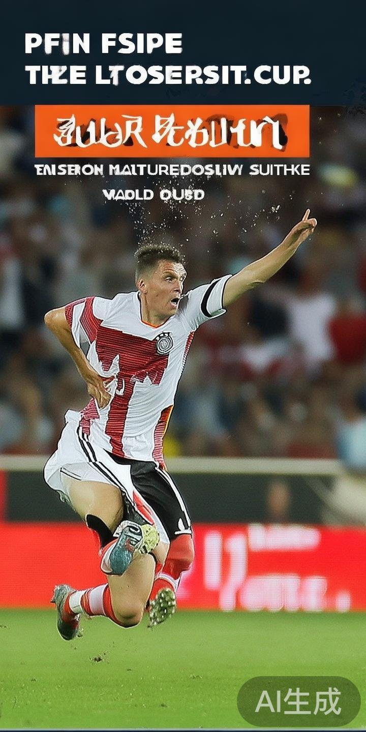 随着德国国家足球队在世界杯中的意外失利，整个赛场外